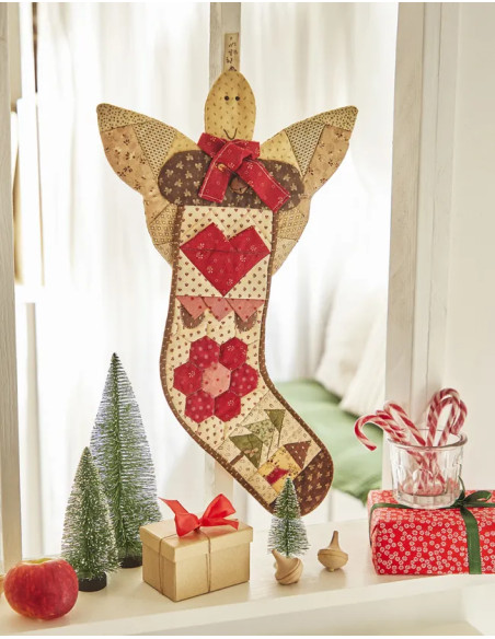 Livro um Natal em patchwork