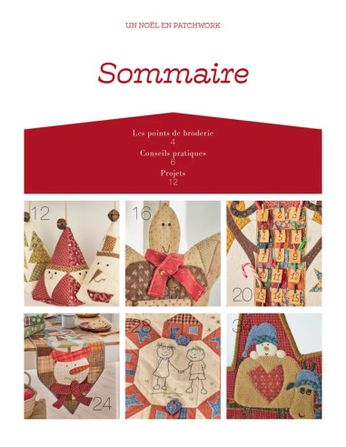 Livro um Natal em patchwork
