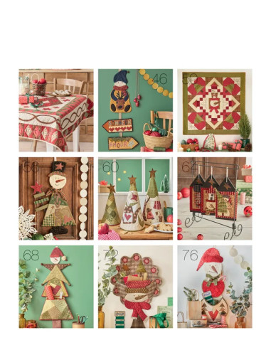 Livro um Natal em patchwork