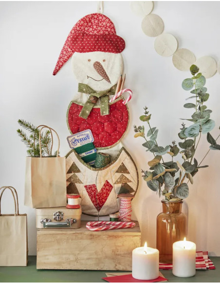 Livro um Natal em patchwork