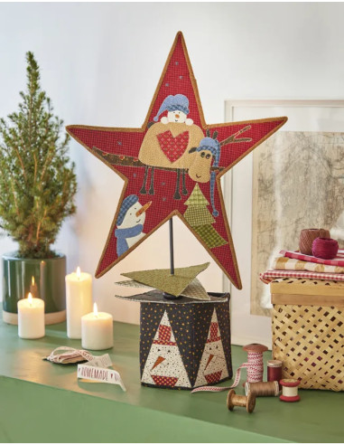 Livro um Natal em patchwork