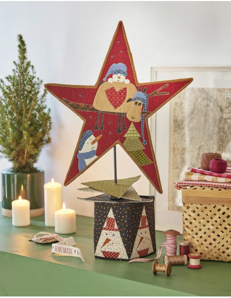 Livro um Natal em patchwork
