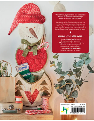 Livro um Natal em patchwork
