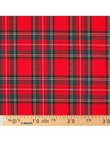 Tecidos tartan escoceses - Vermelho