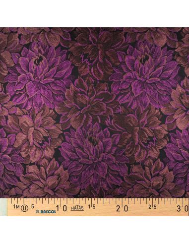 Tecido jacquard - Peônia