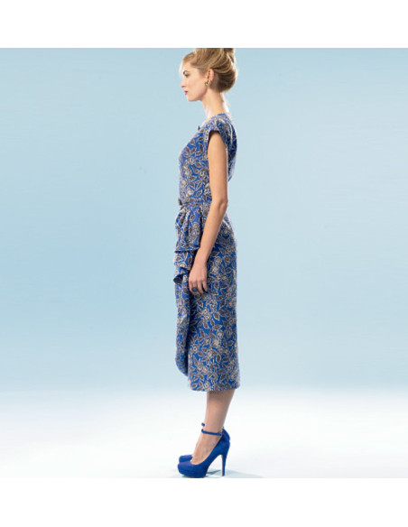 Molde de vestido e cinto - Butterick 5880