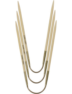 Conjunto de agulhas addiCraSyTrio Bamboo Short