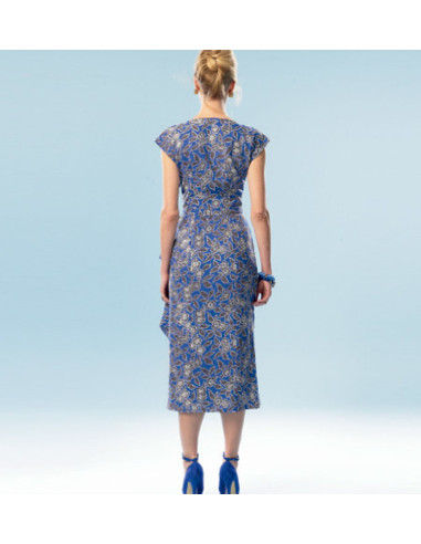 Molde de vestido e cinto - Butterick 5880