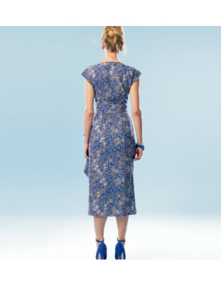 Molde de vestido e cinto - Butterick 5880