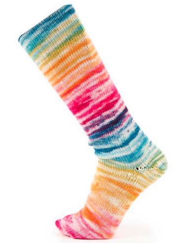 Lã para meias Symmetric Socks & More Crazy Katia