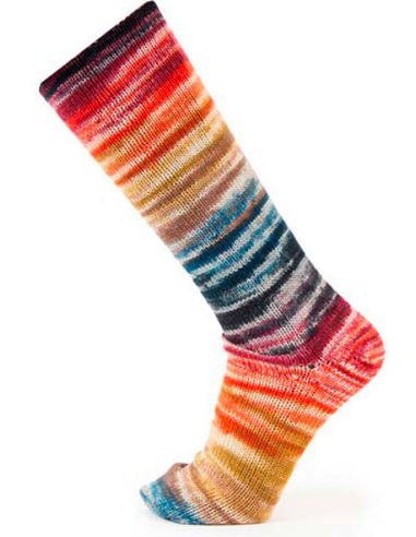 Lã para meias Symmetric Socks & More Crazy Katia