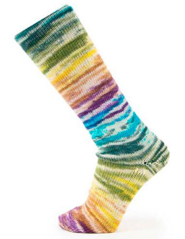 Lã para meias Symmetric Socks & More Crazy Katia