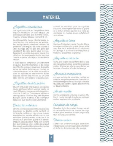 Livro de tricô circular