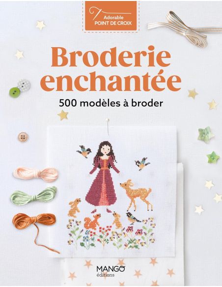 Livro bordado encantado - 500 modelos para bordar