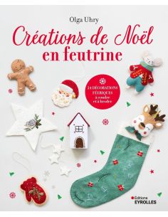 Livro de criações de Natal em feltro