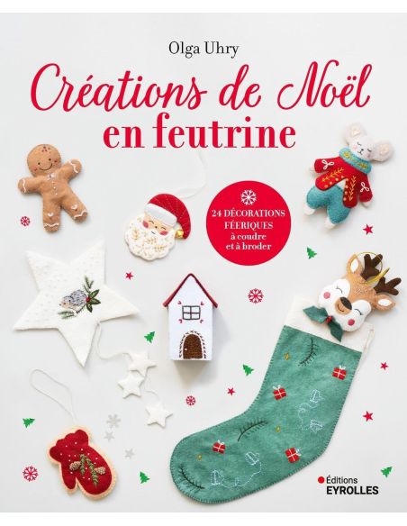 Livro de criações de Natal em feltro