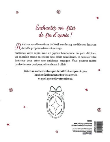 Livro de criações de Natal em feltro