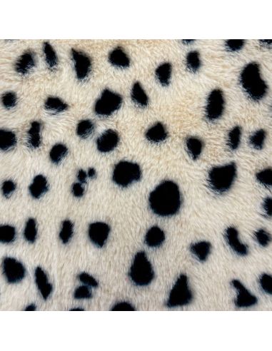 Tecido de pele falsa de animal - Serval