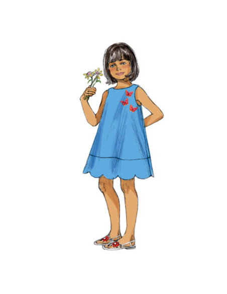 Molde de vestido - Butterick 5876