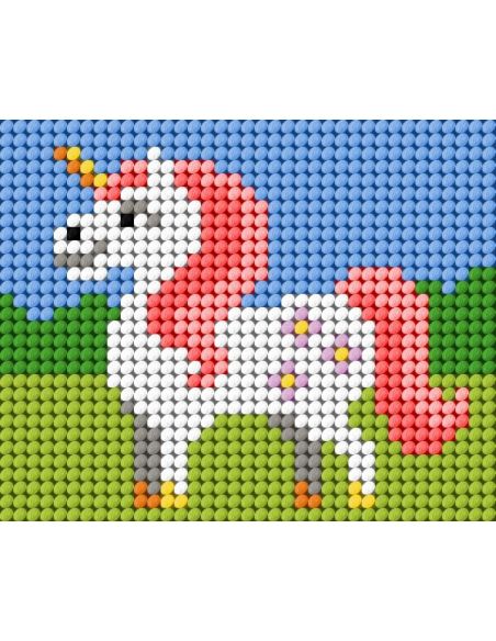 Kit de tela infantil - Pequeno unicórnio