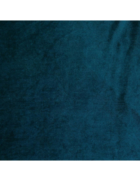 Tecido veludo elástico - Azul petróleo