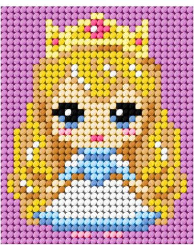 Kit de tela infantil - Pequena princesa