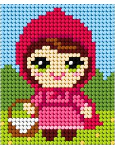 Kit de bordado infantil - Capuchinho Vermelho