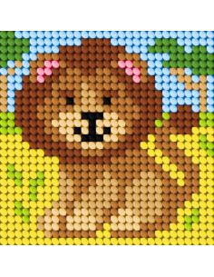 Kit de tela infantil - O leão