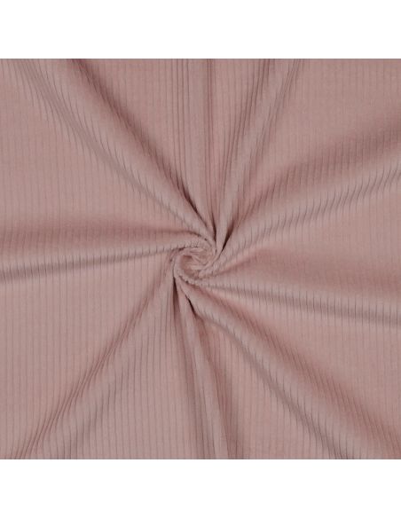 Tecido de veludo cotelê de algodão - Rosa antigo