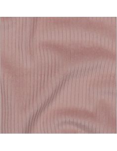 Tecido de veludo cotelê de algodão - Rosa antigo 2