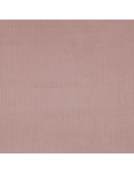 Tecido de veludo cotelê de algodão - Rosa antigo