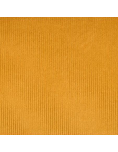 Tecido de veludo cotelê de algodão - Amarelo