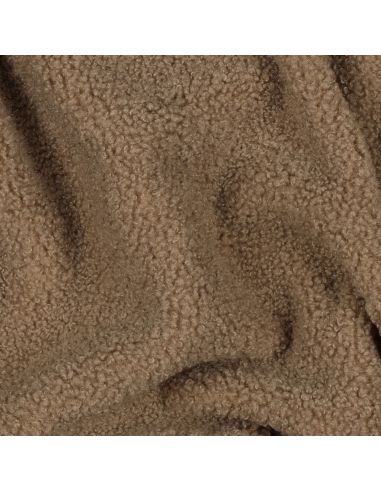 Tecido polar Teddy dupla face - Mocha
