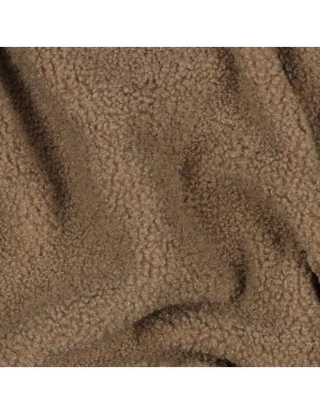 Tecido polar Teddy dupla face - Mocha