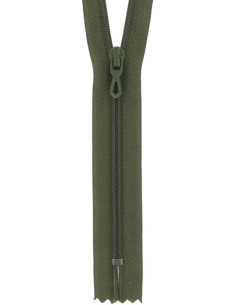 Fecho de nylon - Caqui escuro