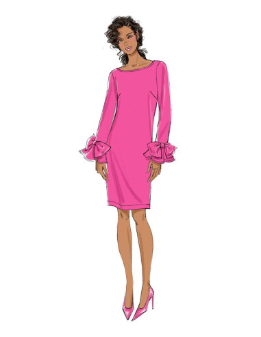 Molde de vestido - Vogue 9325