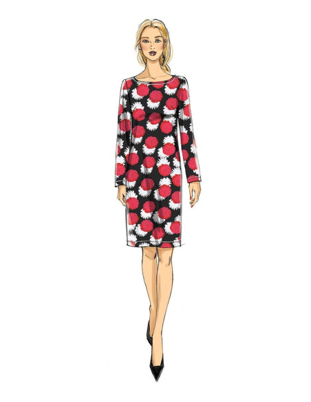 Molde de vestido - Vogue 9325