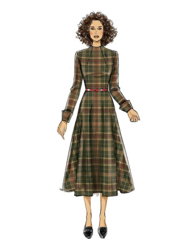 Molde de vestido - Vogue 9327