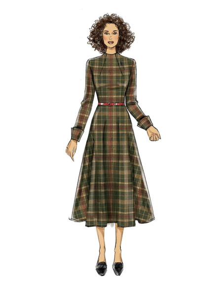Molde de vestido - Vogue 9327