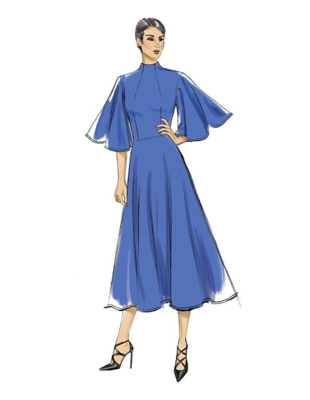 Molde de vestido - Vogue 9327