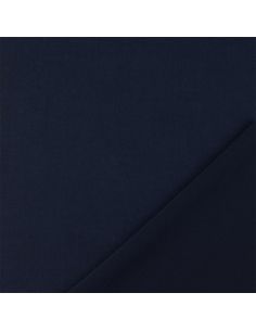 Tecido Scuba efeito pele de pêssego - Azul marinho 2