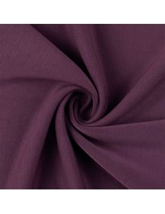 Tecido Scuba efeito pele de pêssego - Roxo escuro