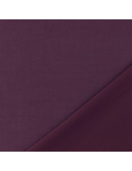 Tecido Scuba efeito pele de pêssego - Roxo escuro