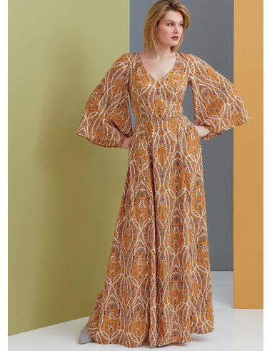 Molde de vestidos - Vogue 9328