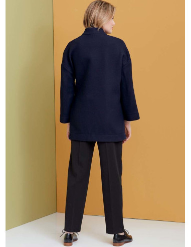 Molde de casaco, cinto e calça - Vogue 9334