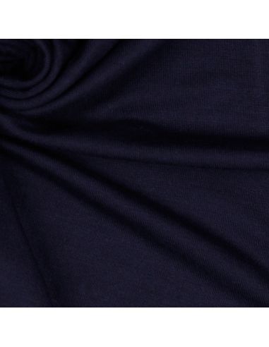Tecido jersey tencel modal - Azul marinho