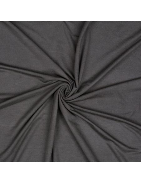 Tecido jersey tencel modal - Cinza escuro