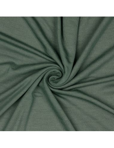 Tecido jersey tencel modal - Verde samambaia