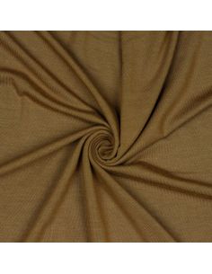 Tecido jersey tencel modal - Castanho claro