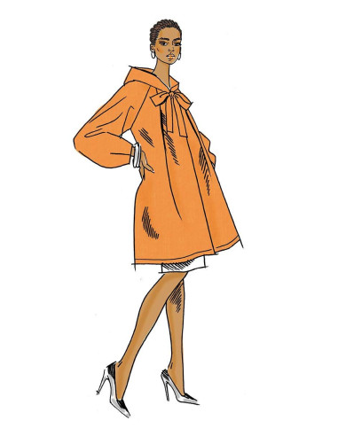 Molde de casaco - Vogue 9340